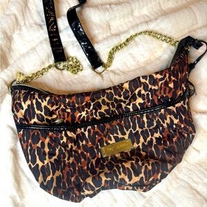 Betsy Johnson Leopard Print Bumbag